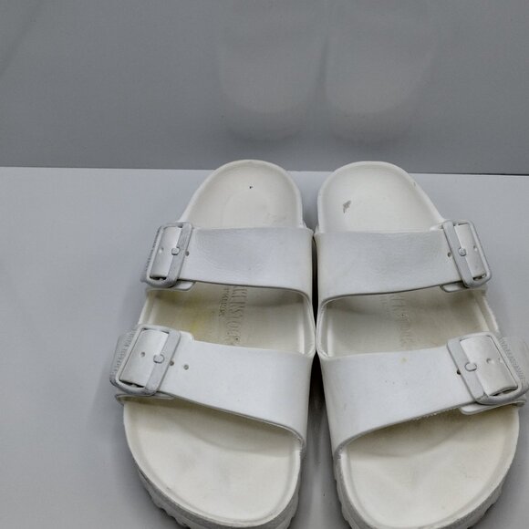 Birkenstock womens sandal  38 white us size 7-7.5 - Picture 3 of 7